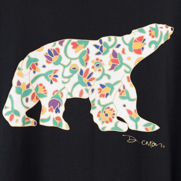 Oscardo Dawn Oman Spring Bear T-Shirt Unisex Medium Cotton Canada Art To Wear - Picture 5 of 13